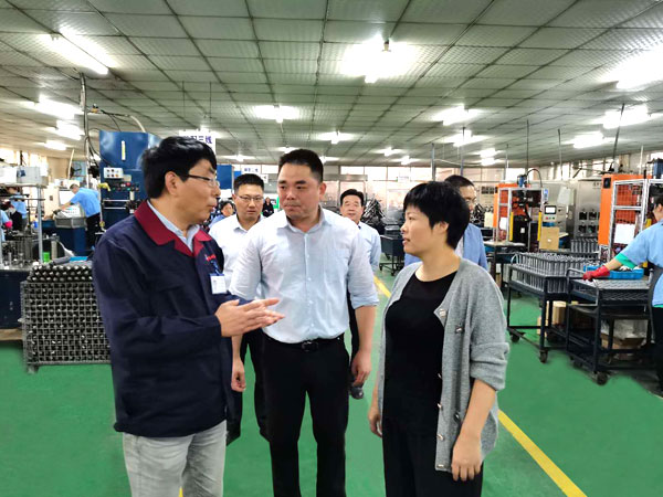 江都区李慧副区长率团到访